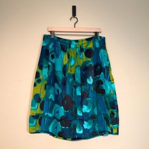 Gorgeous abstract watercolor skirt